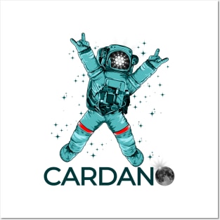 Cardano, ADA, HODL, to the moon Posters and Art